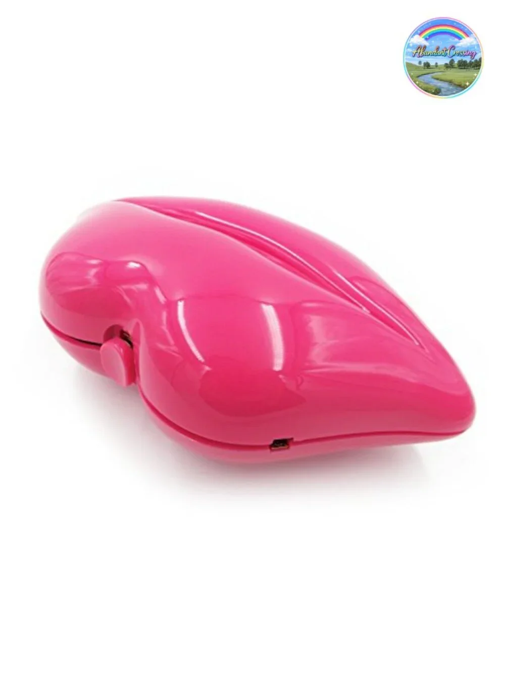 Acrylic Lip Shaped Evening Clutch Elegant Handbag